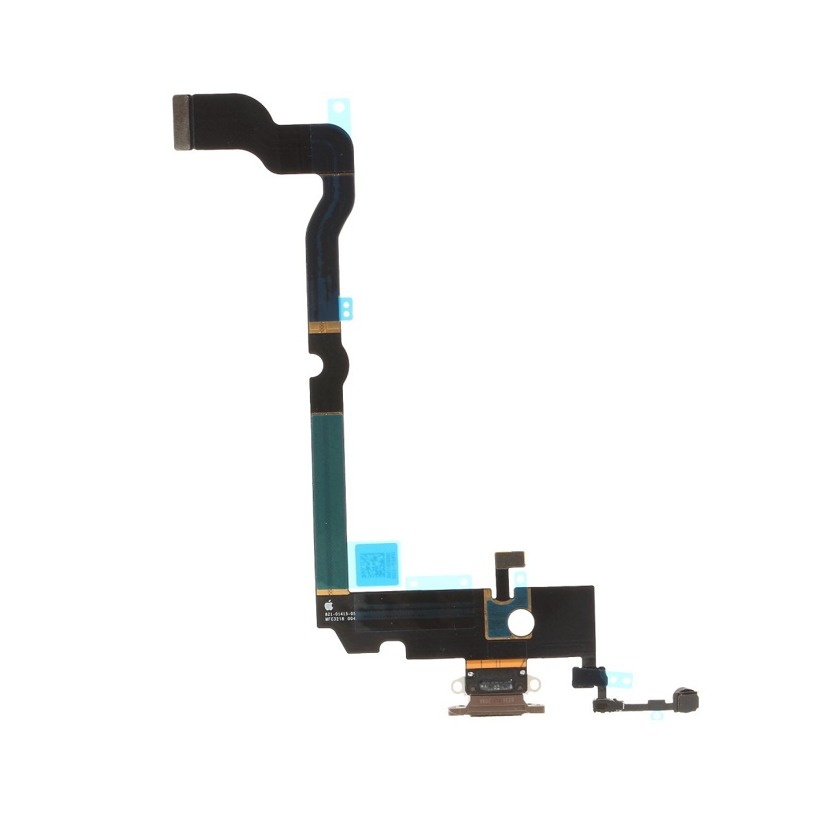 Flex conector de carga iPhone XS Max Negro