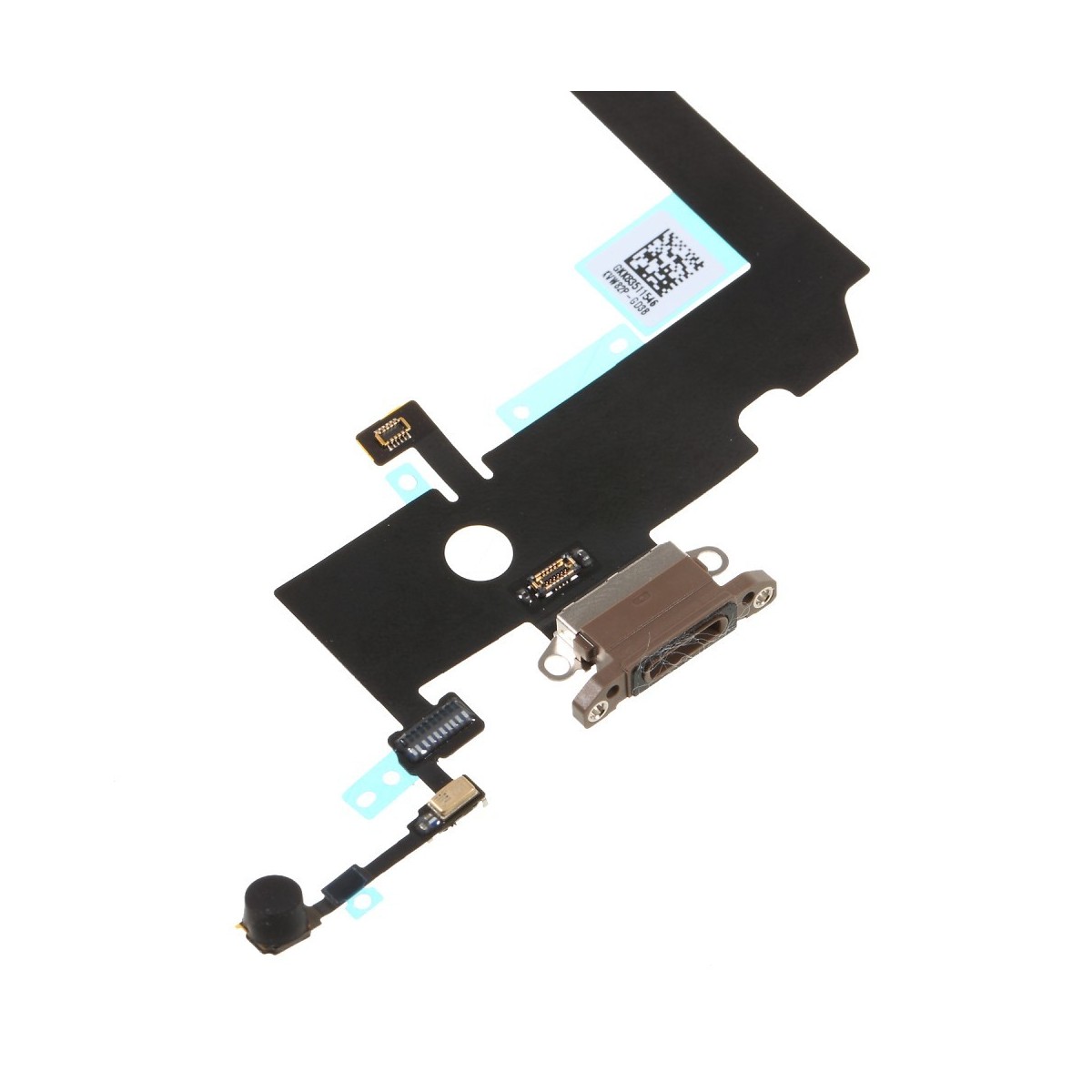 Flex conector de carga iPhone XS Max Negro