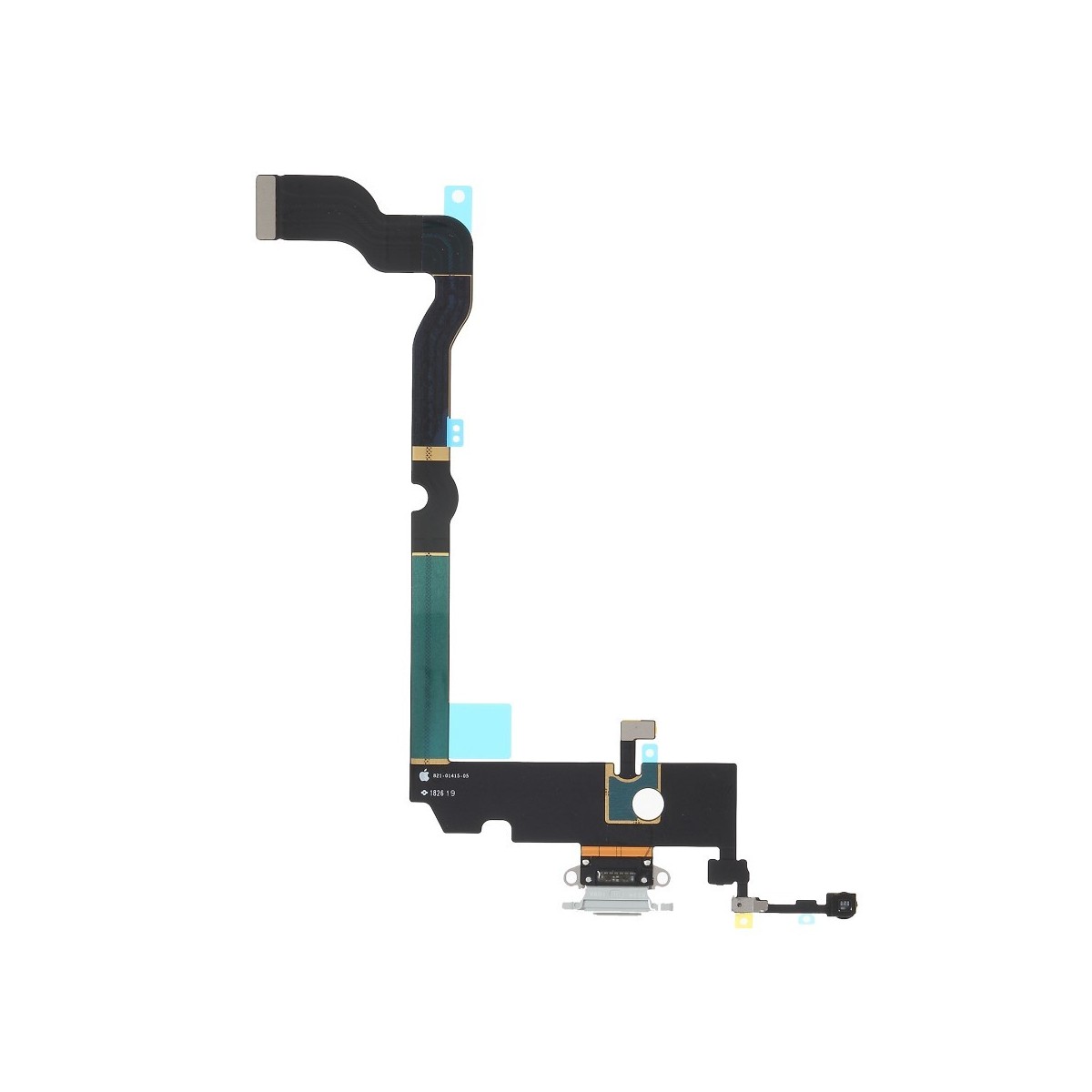 Flex conector de carga iPhone XS Max Gris