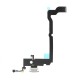 Flex conector de carga iPhone XS Max Cinza