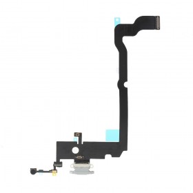 Flex conector de carga iPhone XS Max Cinza