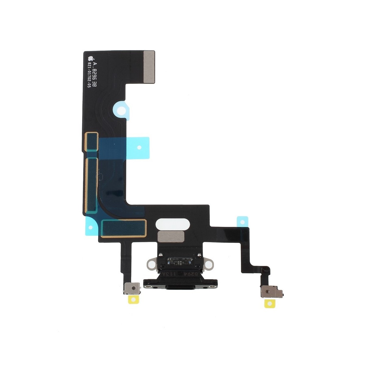 OEM Charging Port Flex Cable Replace Part for iPhone XS Max 6.5 inch - Black