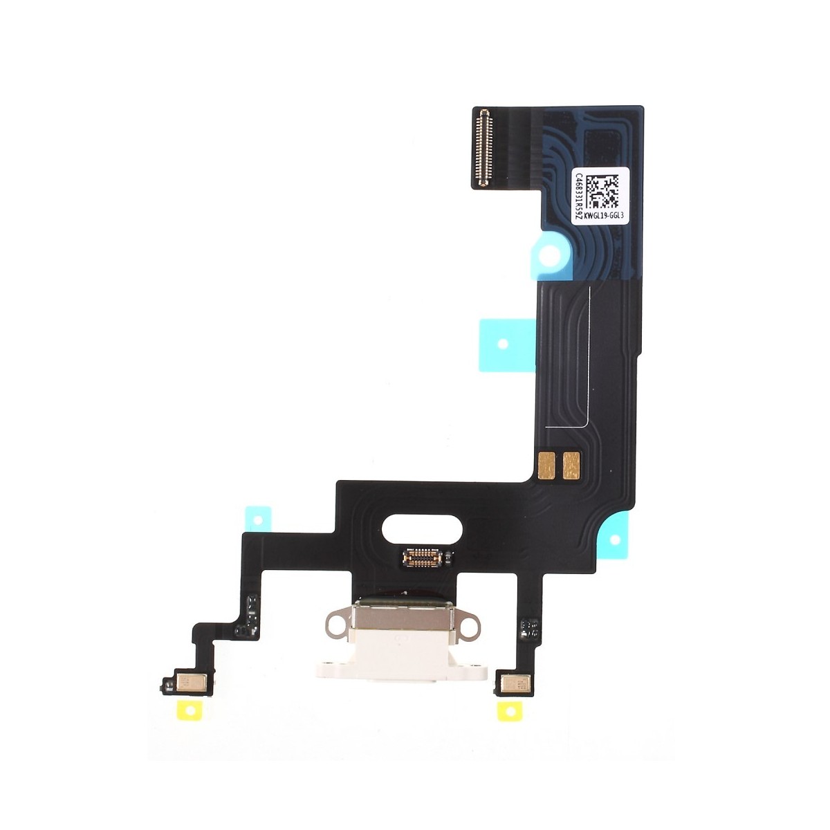 Flex conector de carga iPhone Xr Branco