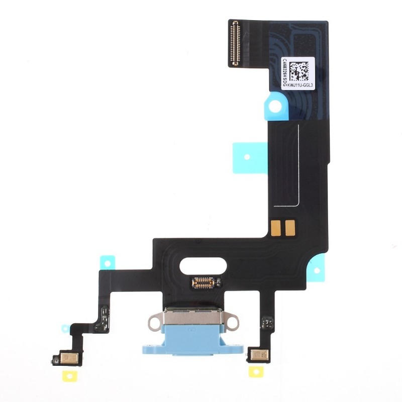 Flex conector de carga iPhone Xr Azul