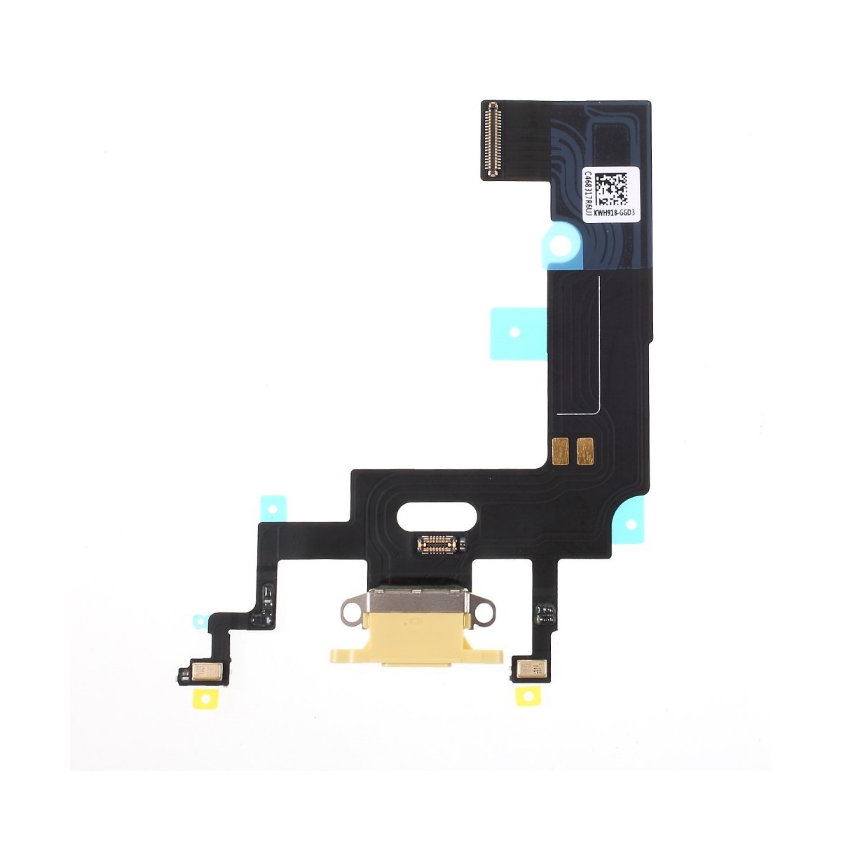 Flex conector de carga iPhone Xr Amarillo