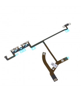 OEM Power ON/OFF Switch Button Flex Cable without Metal Plate for iPhone XS Max 6.5 inch