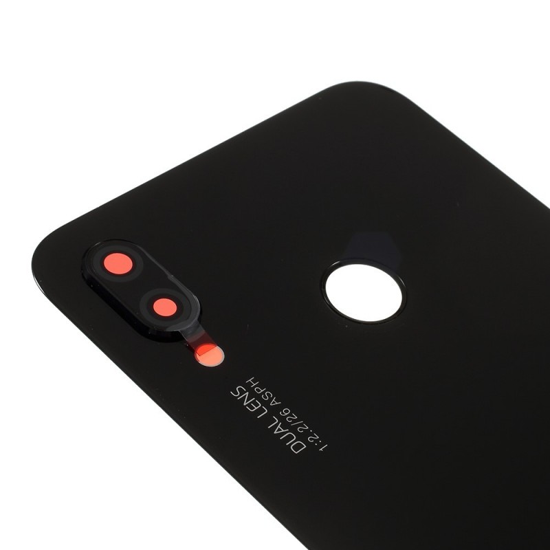 Tapa Trasera + Lente camara Huawei P20 lite/ nova 3e Negra