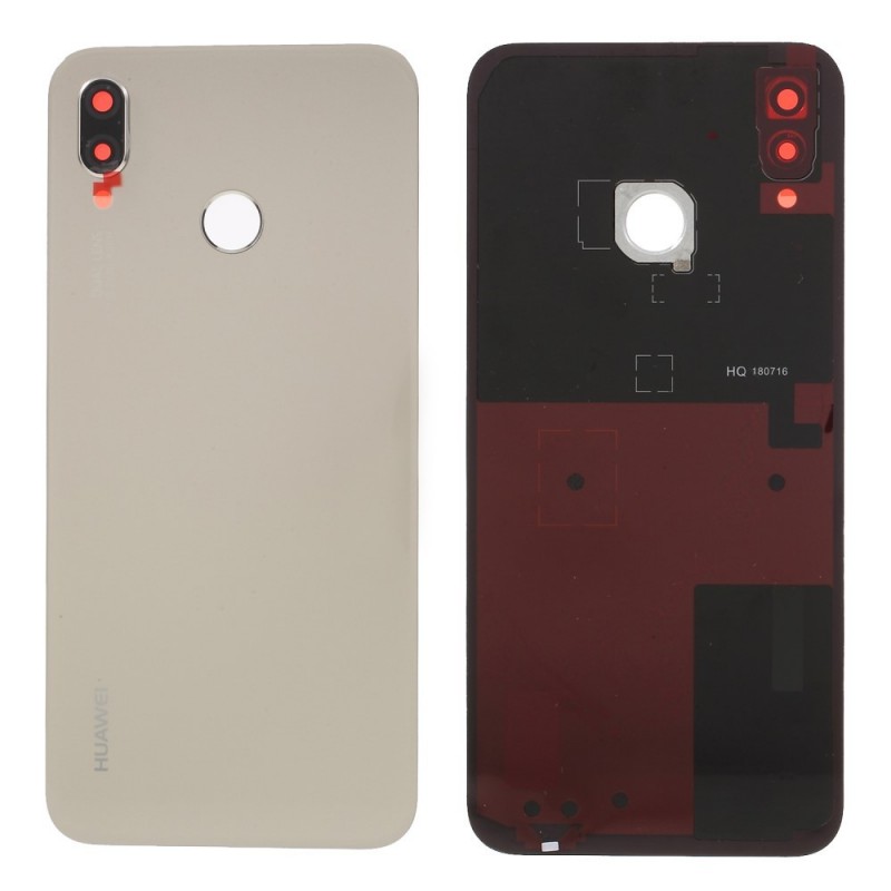Tapa Trasera + Lente camara Huawei P20 lite/ nova 3e Oro