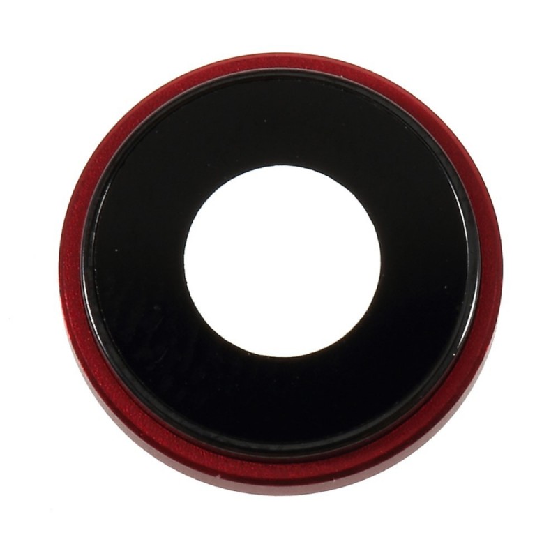Lente de camera traseira para iPhone Xr Vermelho
