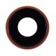Lente de camera traseira para iPhone Xr Coral