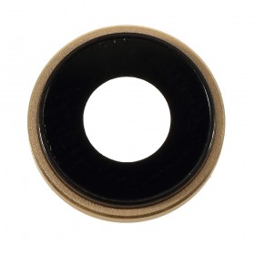 Lente de camera traseira para iPhone Xr Ouro
