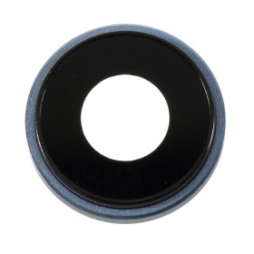 Lente de camera traseira para iPhone Xr Azul