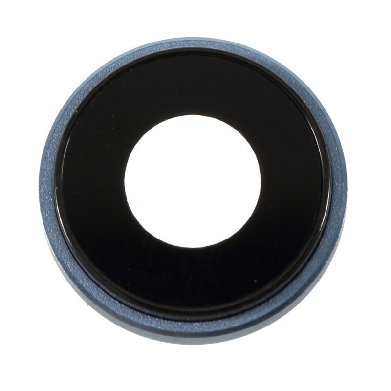 Lente de camera traseira para iPhone Xr Azul