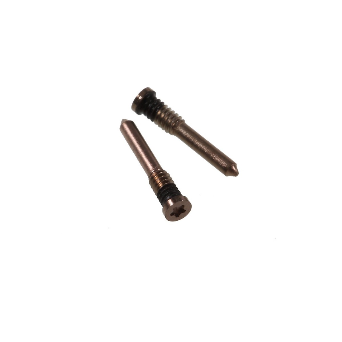 Set 2 tornillos tapa iPhone Xs Oro