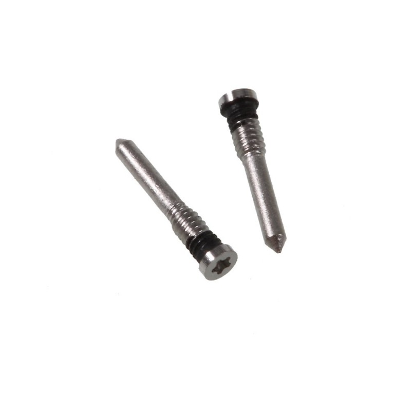 Set 2 tornillos tapa iPhone Xs Gris