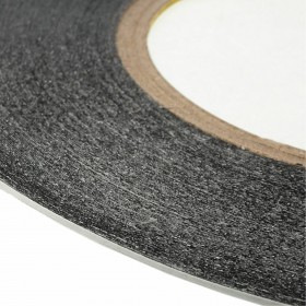 Cinta adhesiva doble cara, de espuma preta polietileno 1mm