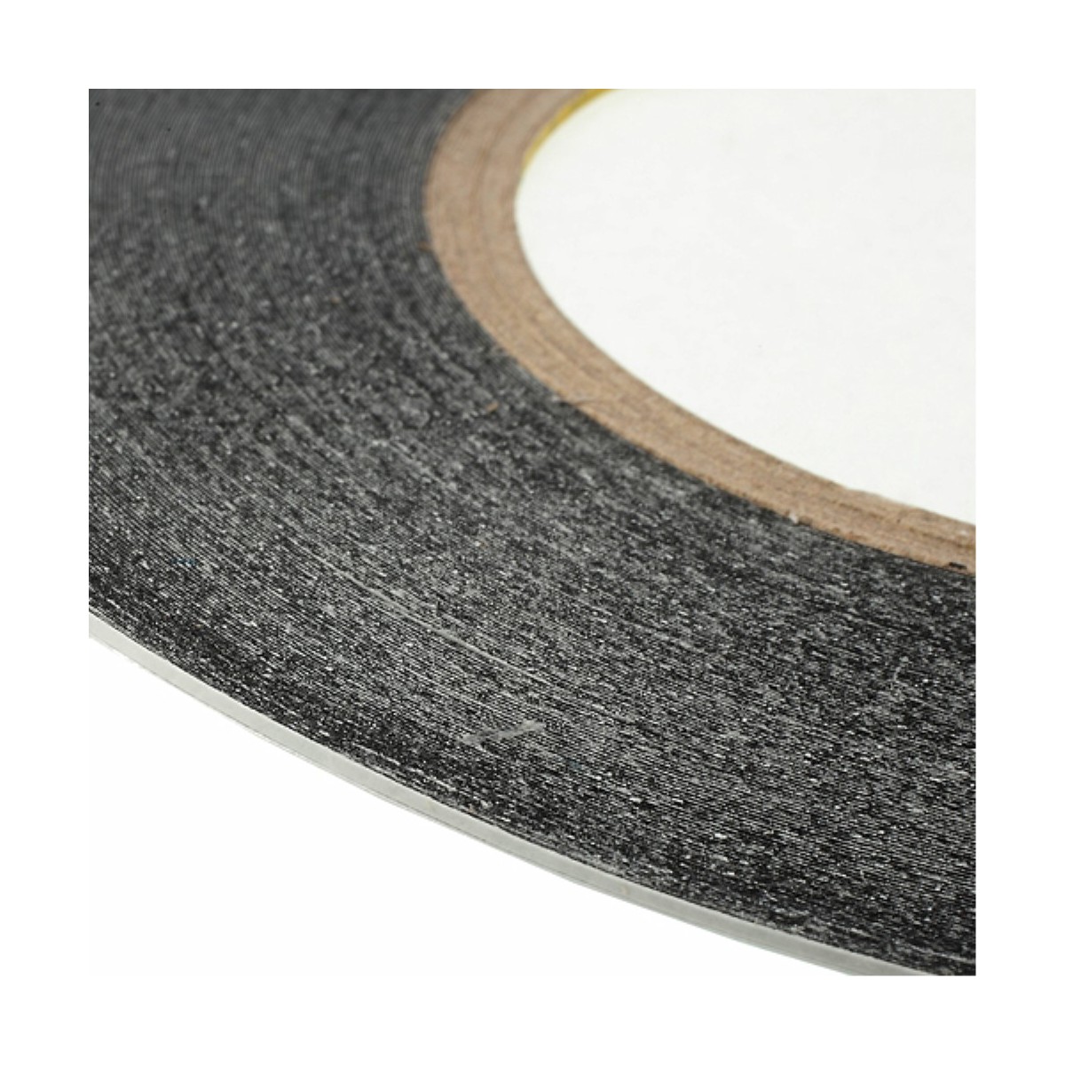 Cinta adhesiva doble cara, de espuma negra polietileno 1mm