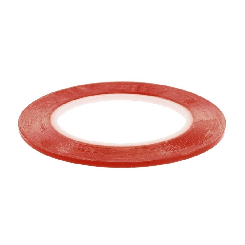 Cinta Adhesiva Doble Cara Transparente 8mm 50m,
