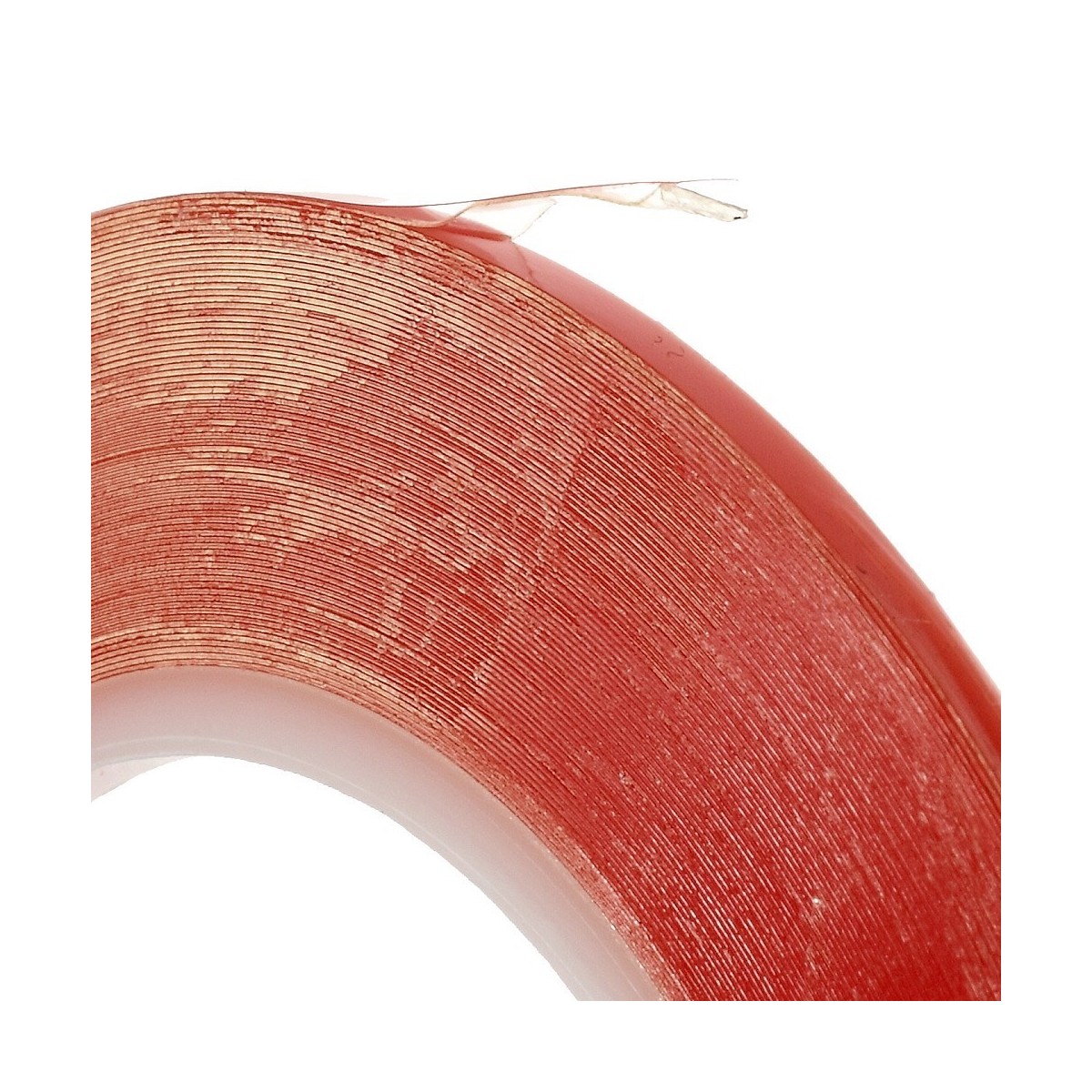 Cinta Adhesiva Doble Cara Transparente 8mm 50m,