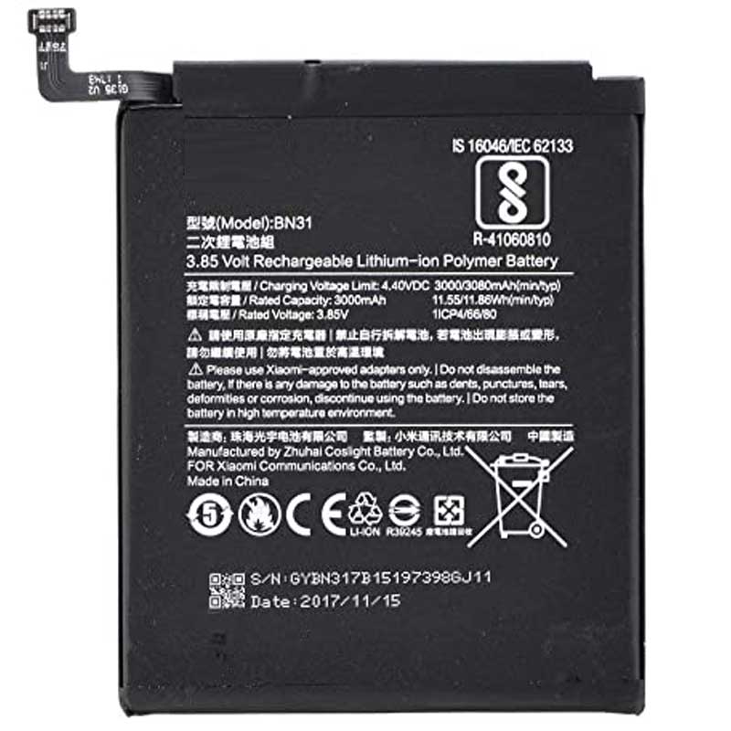 Bateria Xiaomi Mi A1 