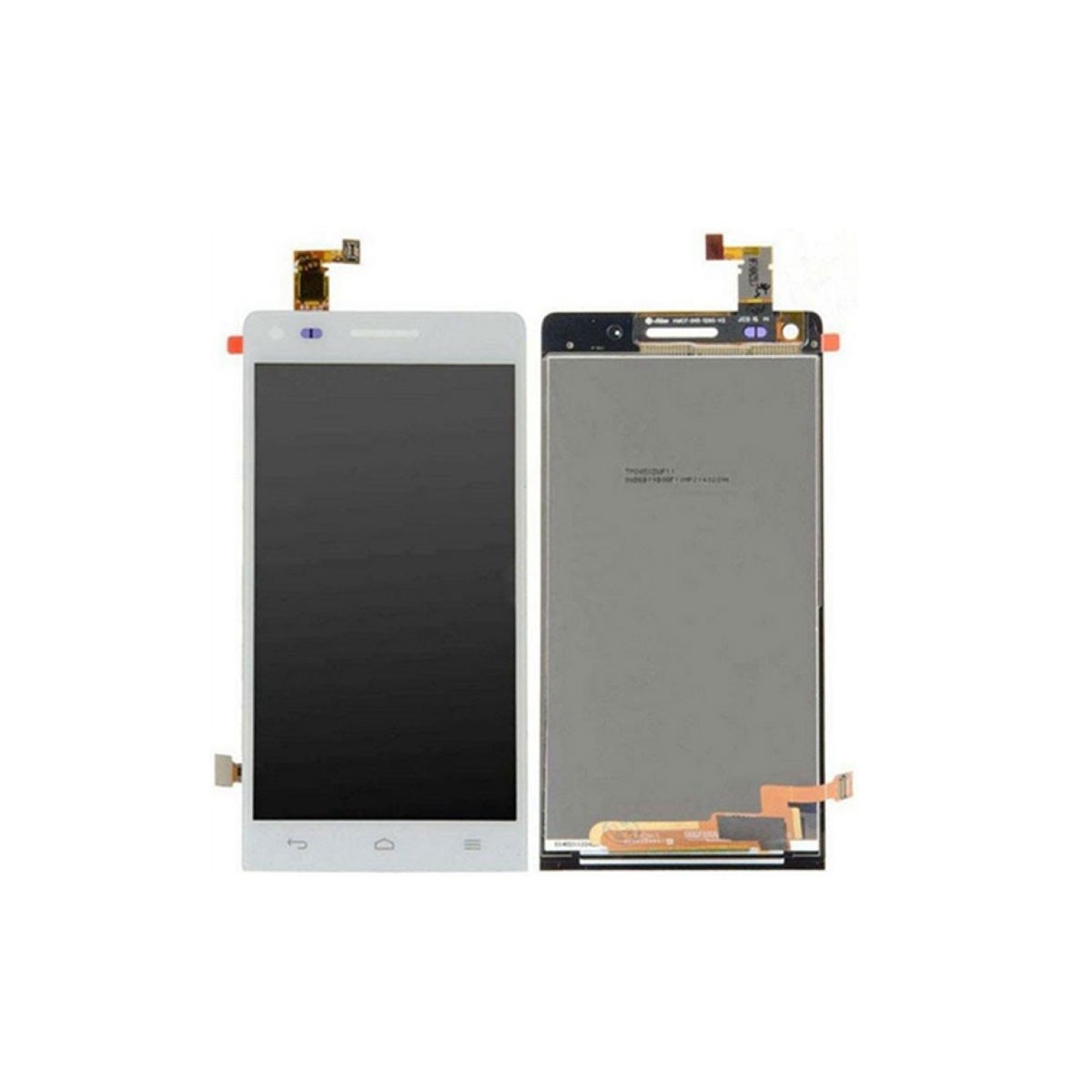 Ecrã completa Huawei G740 orange Yumo branca