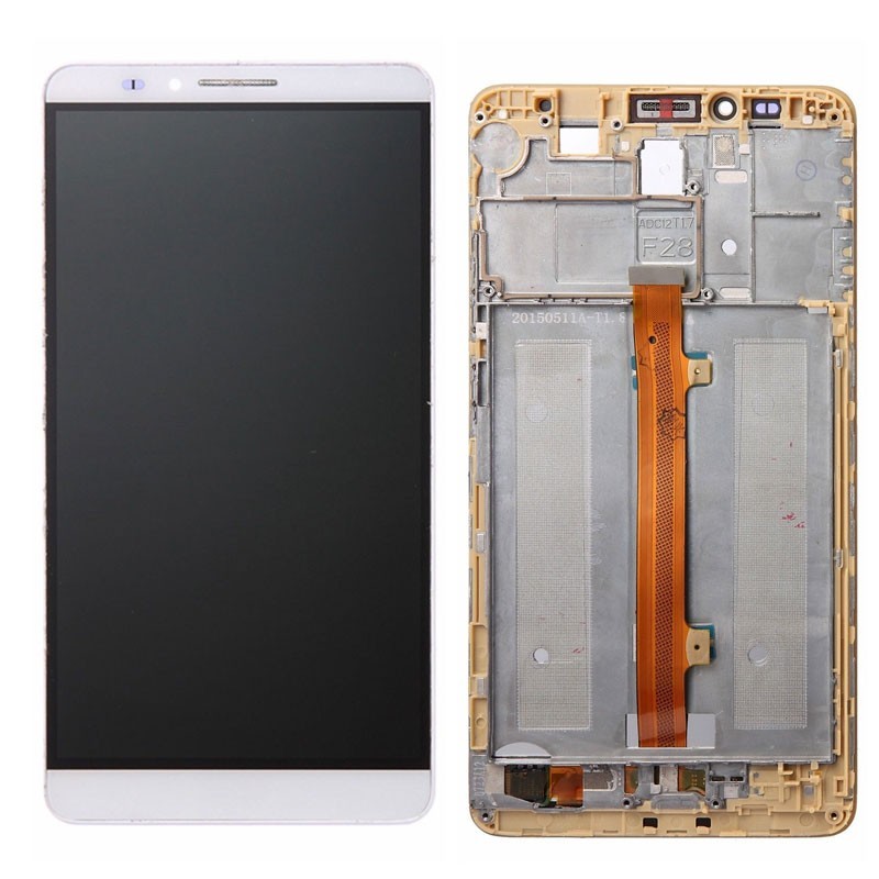 Pantalla completa con marco Huawei Ascend Mate 7 Blanco