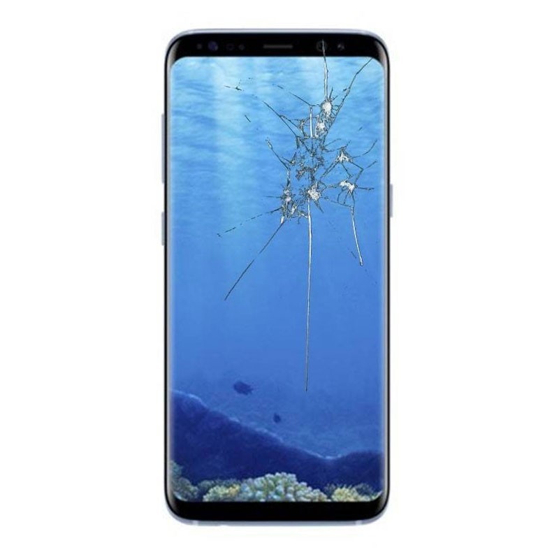 Reparaçao Ecrã Original Samsung S8 Plus G955F Azul