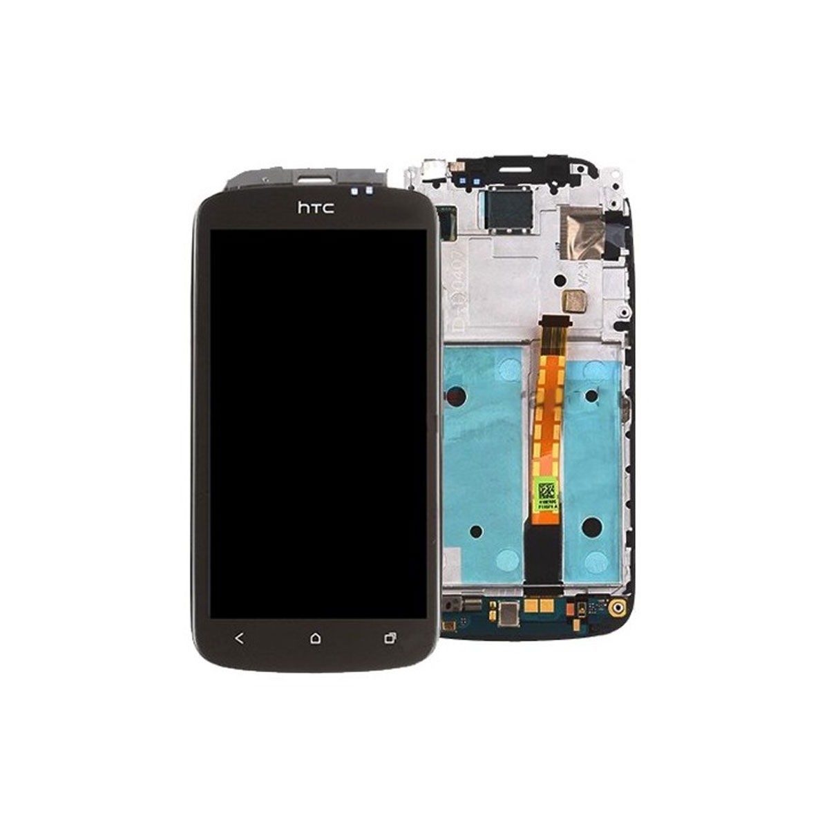 Pantalla completa con marco htc one s Negro