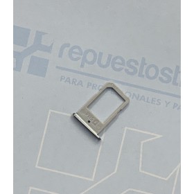 Bandeixa porta SIM Samsung Galaxy S6 Edge G925F Branca 