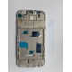 Chasis intermedio de pantalla Huawei Ascend G8 Blanco