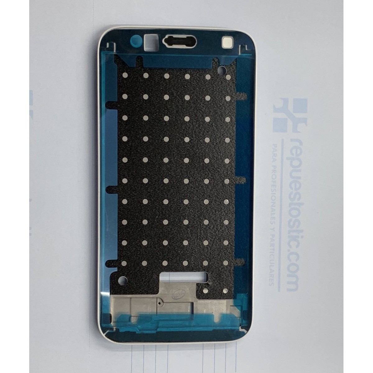 Chasis intermedio de pantalla Huawei Ascend G8 Blanco