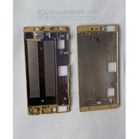 Chasis intermedio de pantalla Huawei Ascend P8 Oro