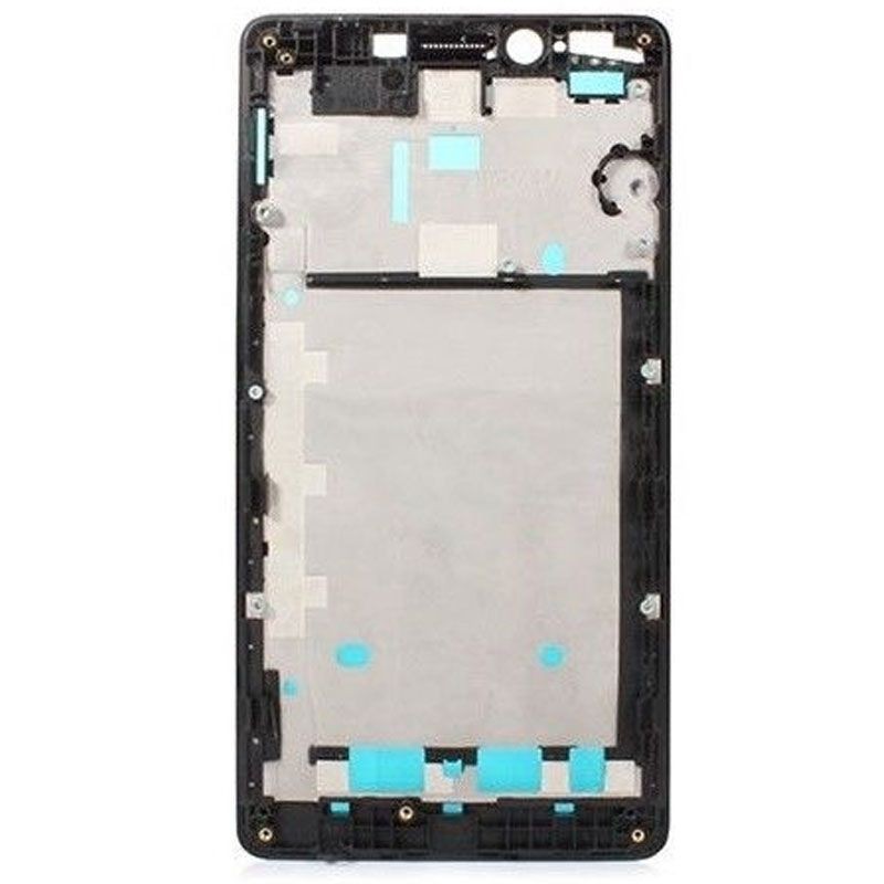 Chasis intermedio de pantalla Xiaomi Redmi Note Negro