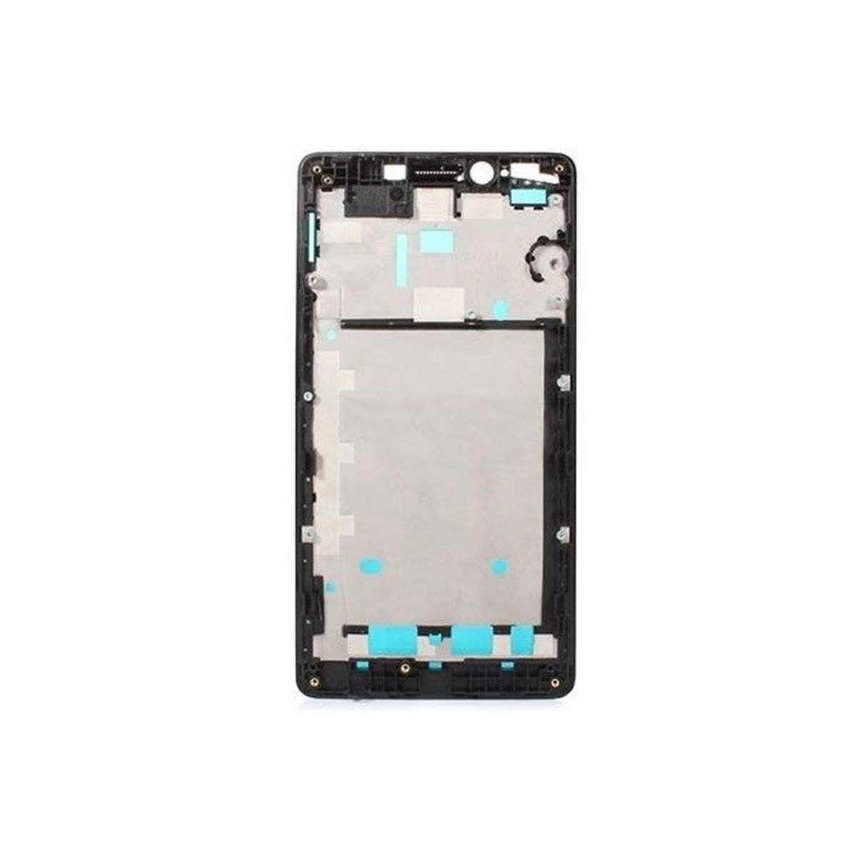 Chasis intermedio de pantalla Xiaomi Redmi Note Negro