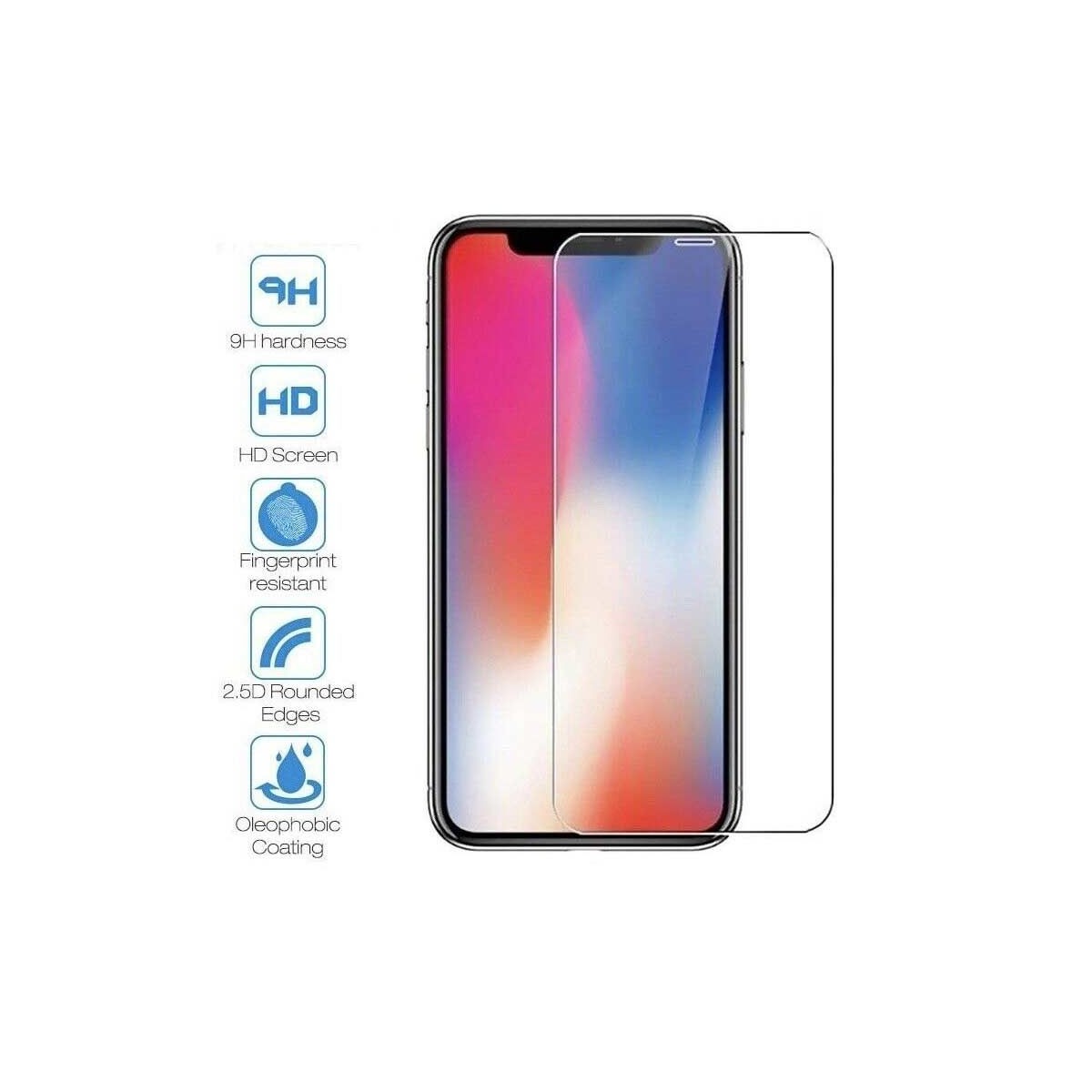 Protector pantalla cristal templado iPhone Xr
