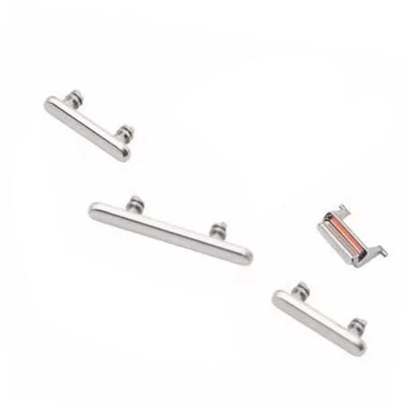 Set botones laterales iPhone Xr Blanco