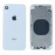 Chasis intermedio con tapa bateria iPhone Xr Blanca