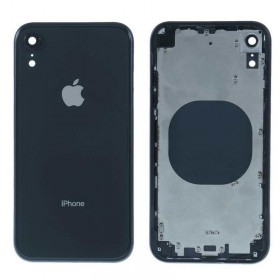Chasis intermedio con tapa bateria iPhone Xr Negro
