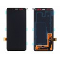 Pantalla completa Samsung A8 2018 A530F Negra
