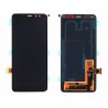 Pantalla original Samsung Galaxy A8 2018 A530 Negro. Service Pack