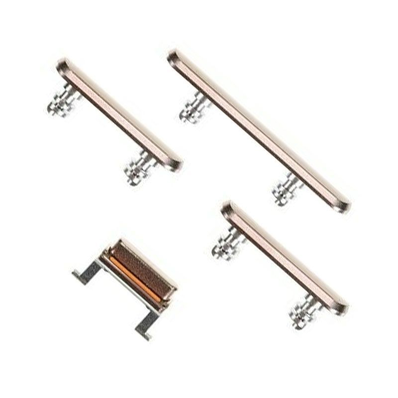 Set botones laterales iPhone Xs Oro