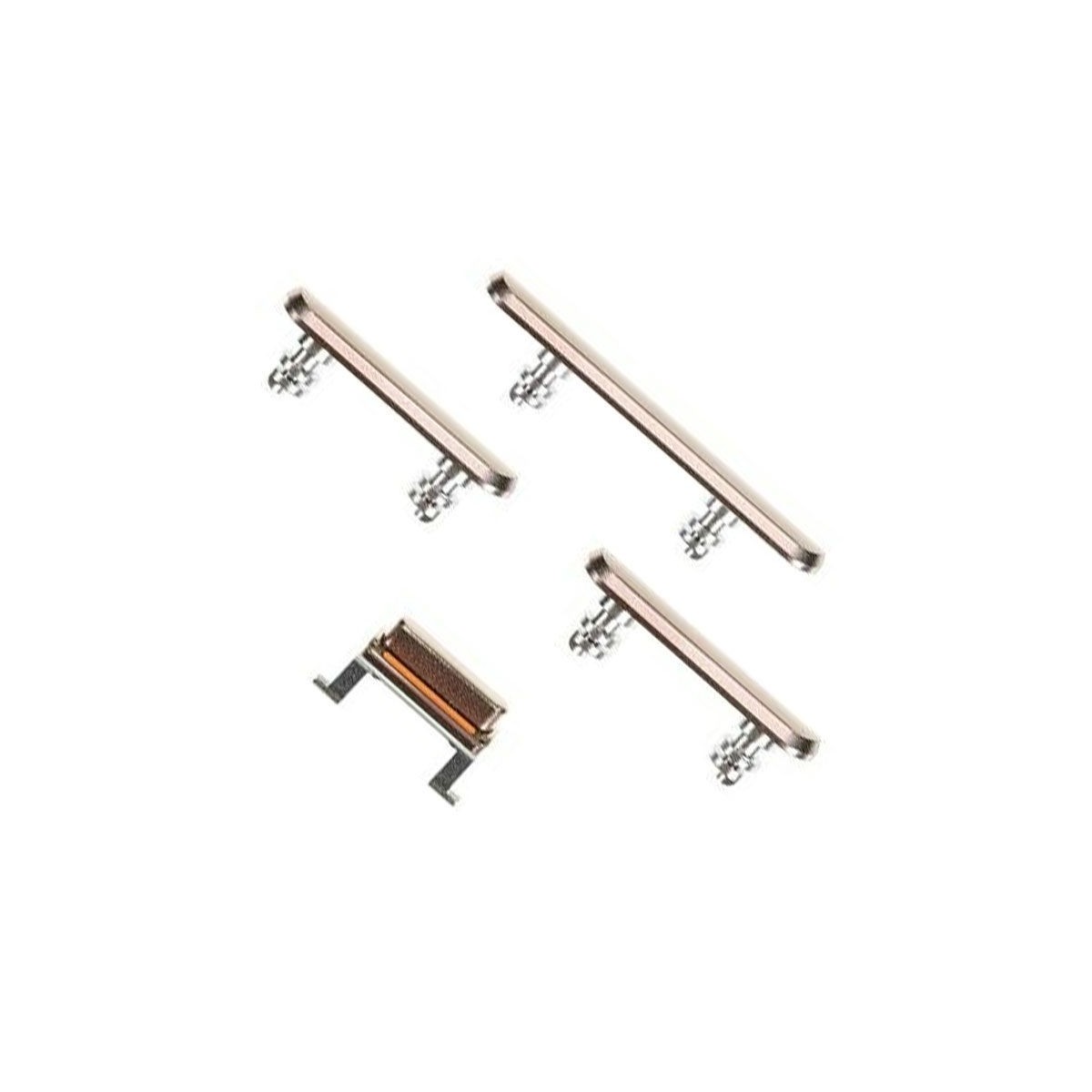 Set botones laterales iPhone Xs Oro
