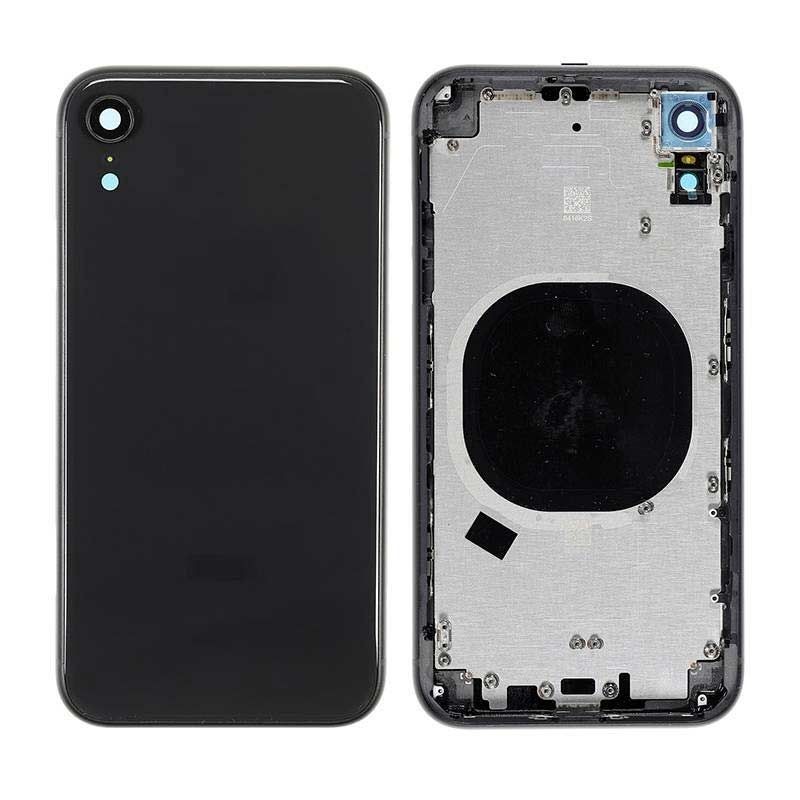 Chasis intermedio con tapa trasera iPhone Xs negro