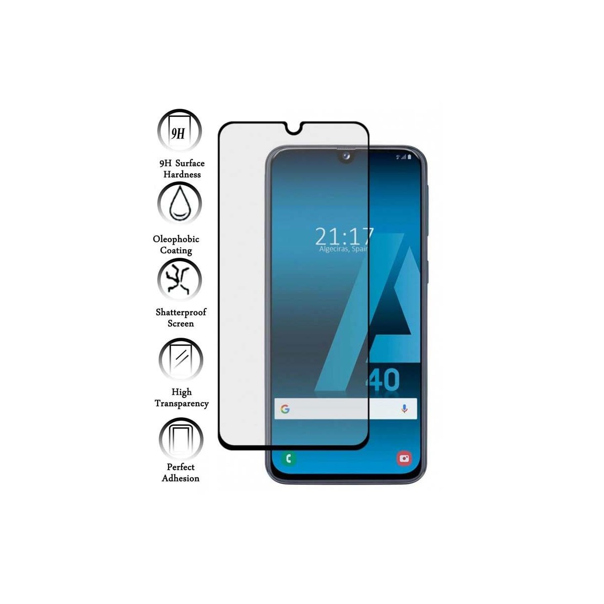 Protector pantalla cristal templado 3D Samsung Galaxy A40