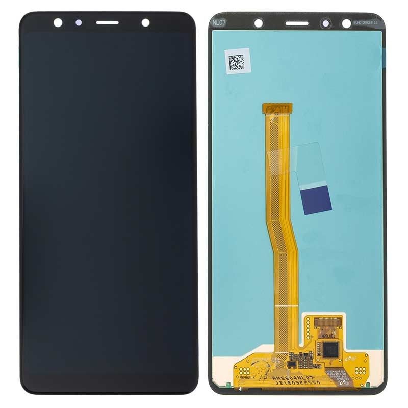 Pantalla completa original SAMSUNG A750FN/DS GALAXY A7 (2018) Negro