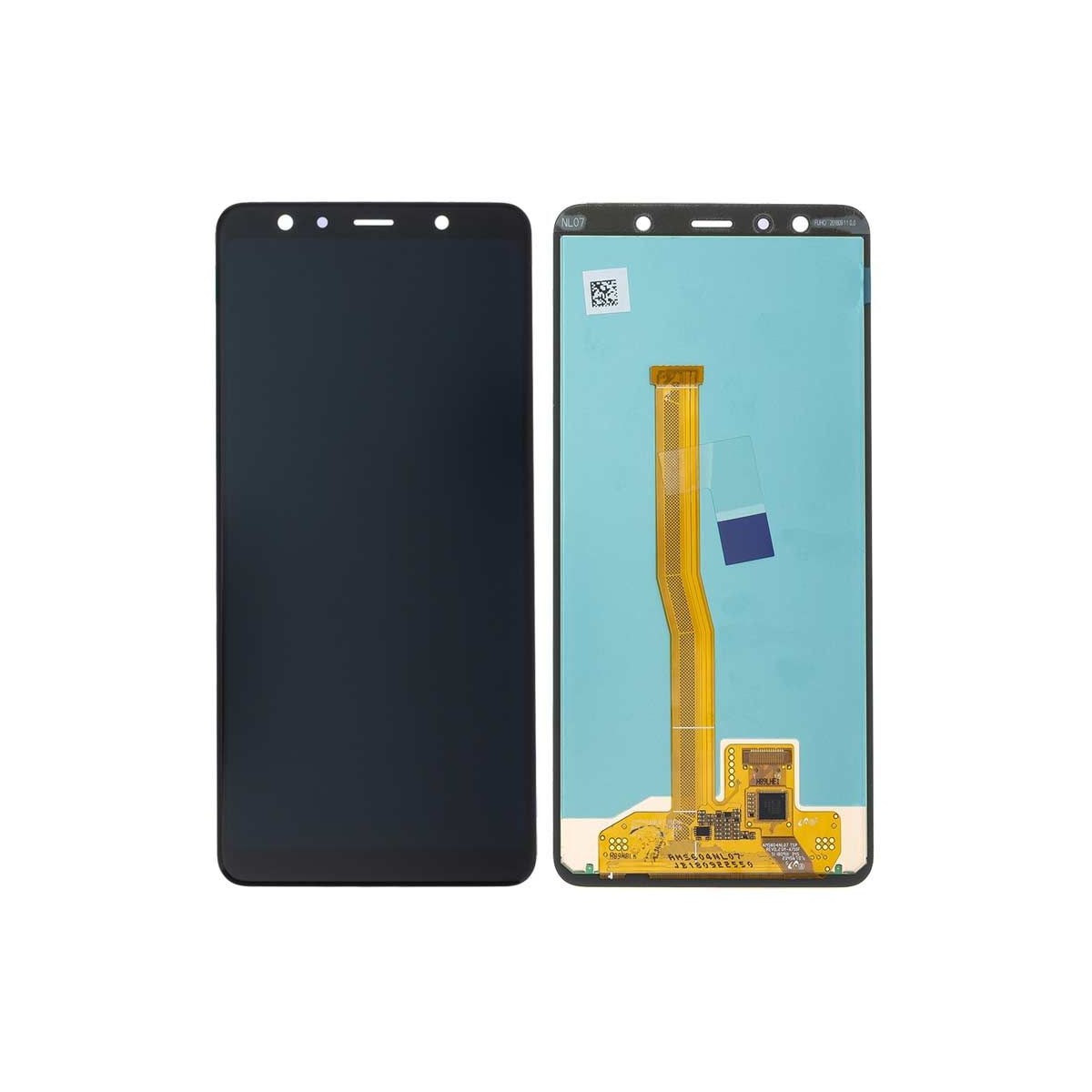 Pantalla completa original SAMSUNG A750FN/DS GALAXY A7 (2018) Negro