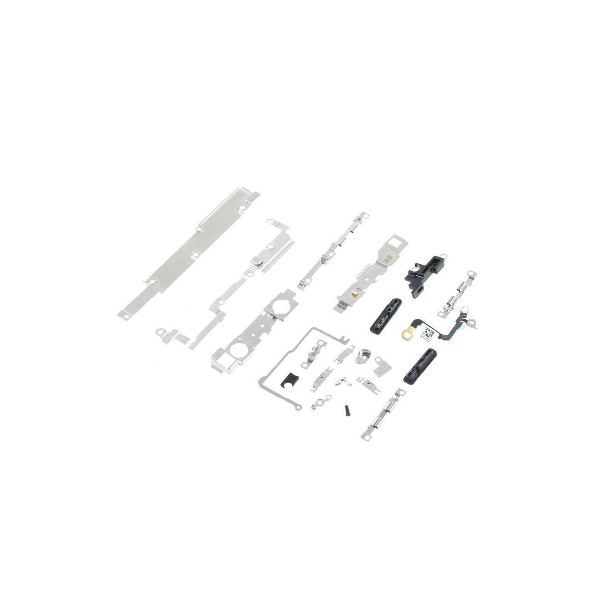 Set piezas metalicas iPhone X 