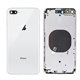 Chasis y tapa trasera sin componente iPhone 8 Plus Blanco