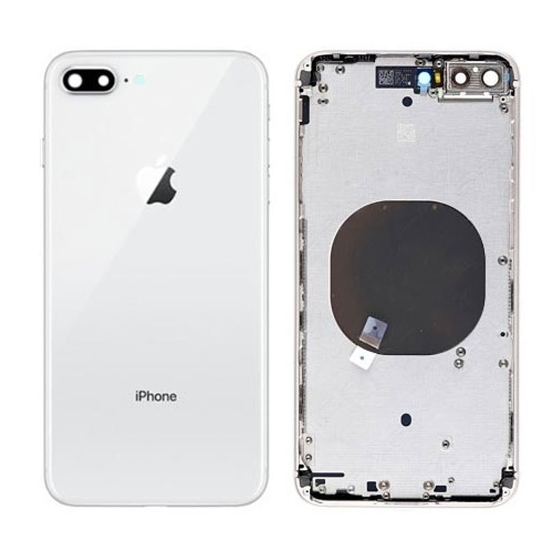 Chasis y tapa trasera sin componente iPhone 8 Plus Blanco