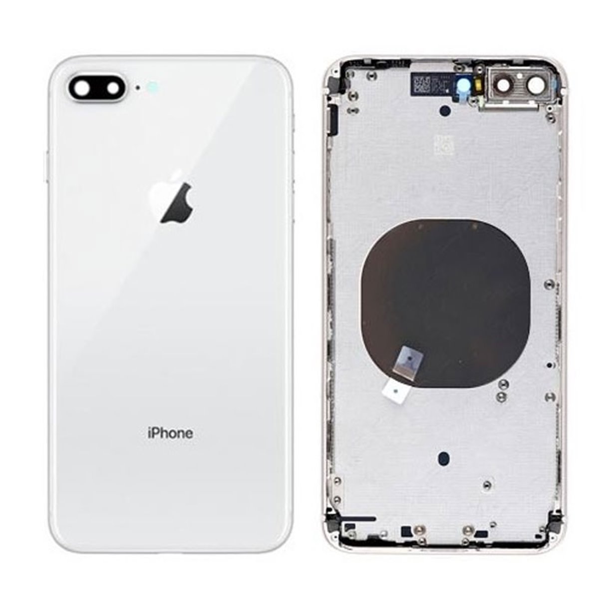 Chasis y tapa trasera sin componente iPhone 8 Plus Blanco